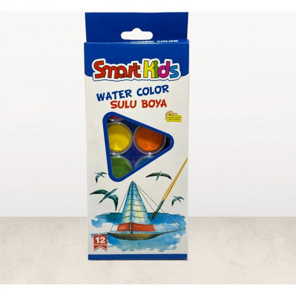 Smart Kids Sulu Boya 12 Renk - Resim 2