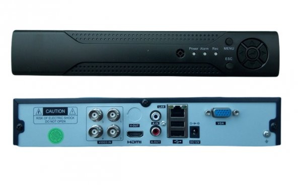 4 Kanal Rose Ahd-04N Dvr Kamera Kayıt Cihazı ürün görseli 1