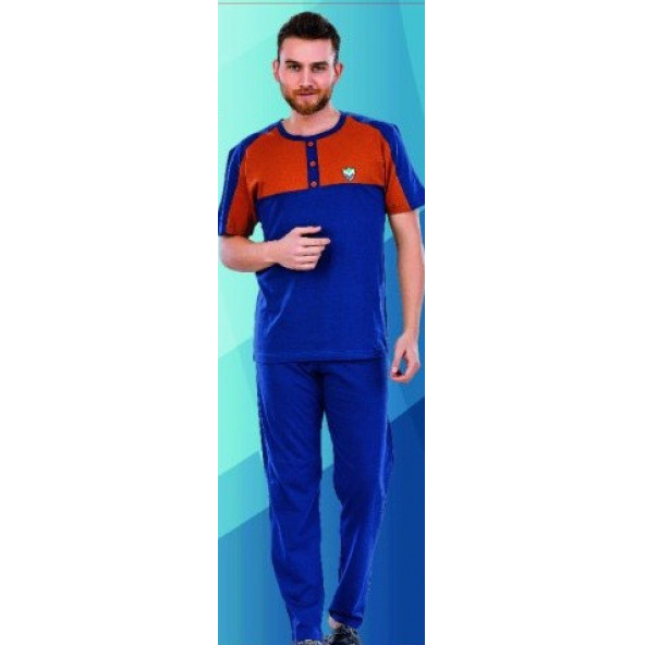 GONCA CONCEPT ERKEK XL KISA KOL PİJAMA TAKIMI ürün görseli 1