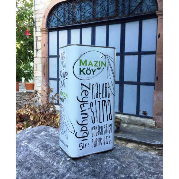 Erken Hasat Soğuk Sıkım Naturel Sızma Zeytinyağı (5lt) Yeni Sezon Tek Bahçe ürün görseli 1