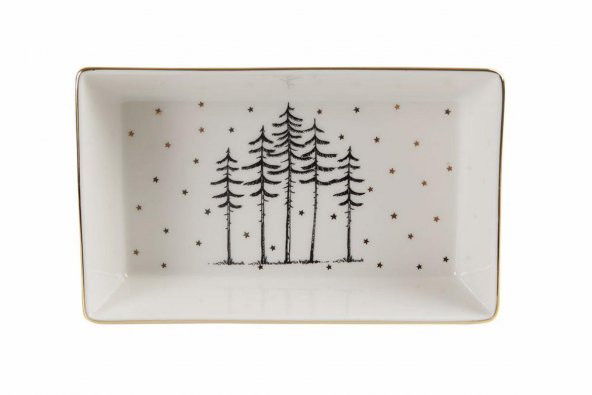 Porland Forest Kahvaltı & Meze Tabağı 19 Cm 04Lfh000449 ürün görseli 1