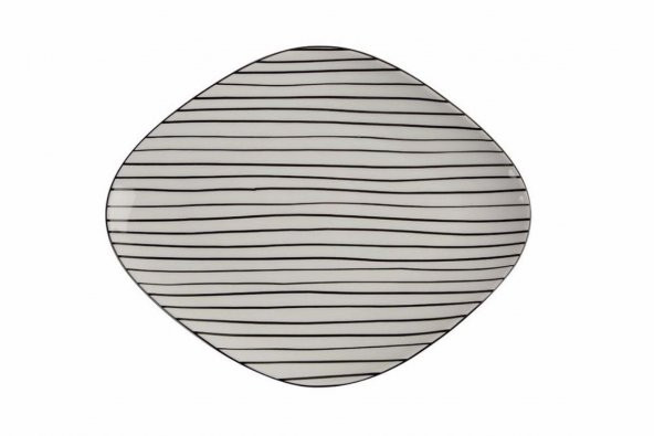 Porland Hoe Düz Tabak 22*28 Cm 04Lfh000431 ürün görseli 1