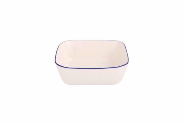 Porland Blue Stripe Kase 12x12 cm 04ALM006874 ürün görseli 1