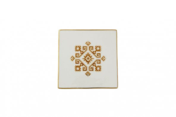 Porland Arabesque Desen1 Bardak Altlığı 10x10 cm 04ALM006813 ürün görseli 1