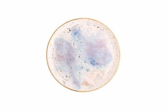 Porland Cosmos Desen4 Düz Tabak 17 cm 04ALM006679 ürün görseli 1