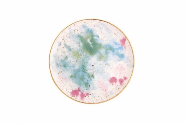 Porland Cosmos Desen6 Düz Tabak 17 cm 04ALM006683 ürün görseli 1