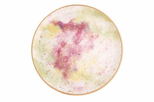 Porland Cosmos Desen2 Düz Tabak 24 cm 04ALM006665 ürün görseli 1