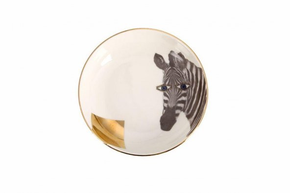 Porland Wild Life Zebra Kase 17 cm 04ALM006455 ürün görseli 1