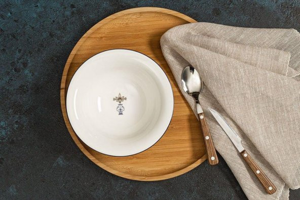 Porland Vaso Piccolo Desen8 Kase 16 cm 04ALM008049 ürün görseli 1