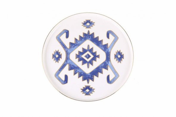Porland Arabesque Desen5 Düz Tabak 27 cm 04ALM006003 ürün görseli 1