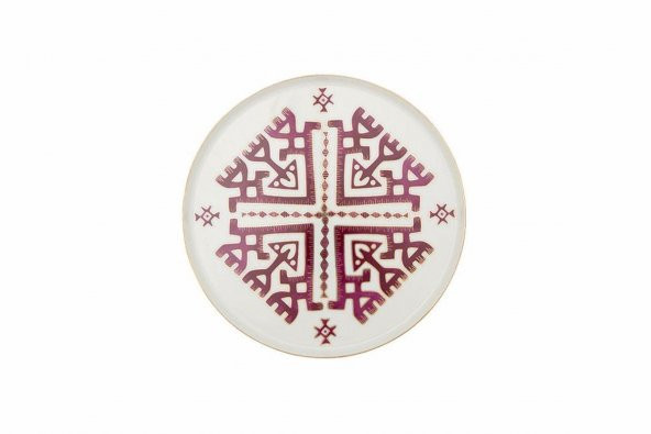 Porland Arabesque Desen6 Düz Tabak 18 cm 04ALM005993 ürün görseli 1