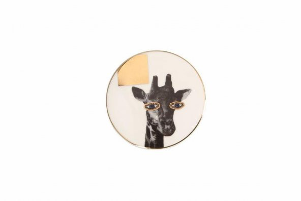 Porland Wild Life Giraffe Bardak Altlığı 10x10 cm 04ALM006620 ürün görseli 1