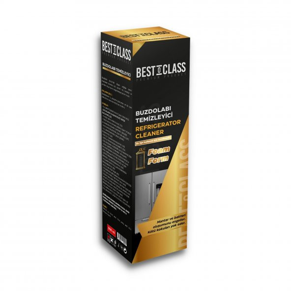 BESTOCLASS PREMİUM PRODUCT BUZDOLABI TEMİZLEYİCİ 500 ML ürün görseli 1