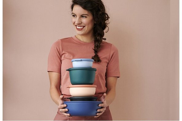 Mepal Multi Bowl Cirqula Round Saklama Kabı 3000 Ml - Resim 2