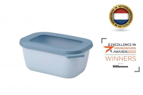 Mepal Multi Bowl Cirqula Rectangular Saklama Kabı 750 Ml - Resim 8