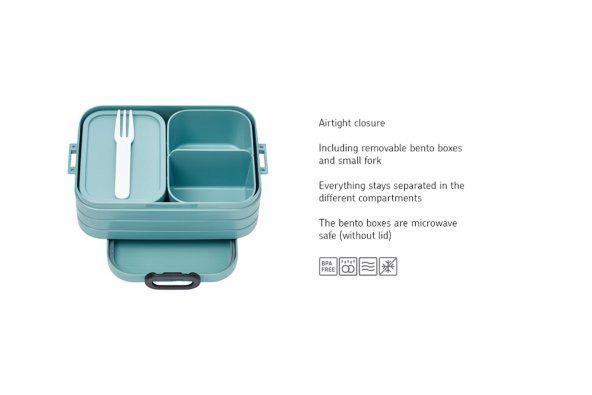 Mepal Bento Lunch Box Take A Break Midi Yemek Kabı 900 Ml ürün görseli 1