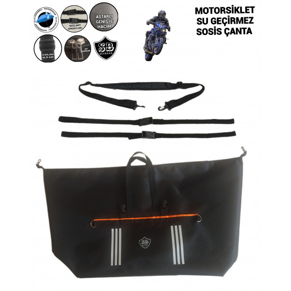 MOTORSİKLET SOSİS ÇANTA - Resim 8
