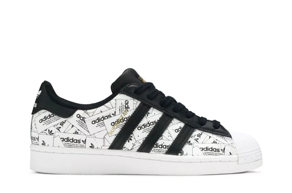 Adidas Superstar FV2819 'Label Collage' Unisex Günlük Spor Ayakkabı ürün görseli 1