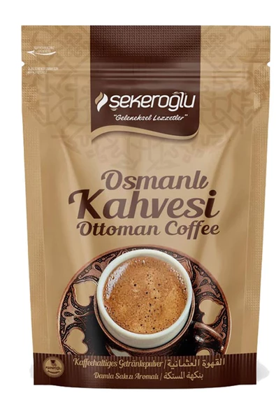 Şekeroğlu Paşa Keyfi Osmanlı Kahvesi 165 G ürün görseli 1