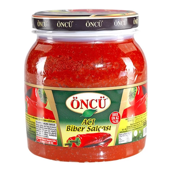 Öncü Acı Biber Salçası Pet 1650 G ürün görseli 1