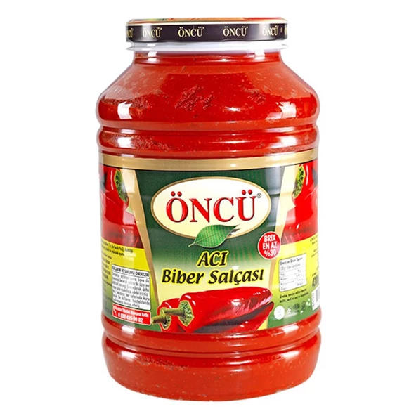 Öncü Acı Biber Salçası Pet 4300 G ürün görseli 1