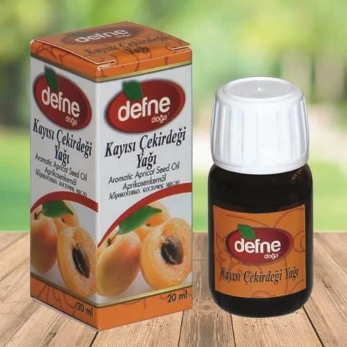 DEFNE DOĞA KAYISI ÇEKİRDEĞİ YAĞI 20 ML ürün görseli 1