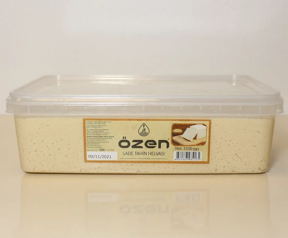 Özen Sade Tahin Helvası 3500 G - Resim 3