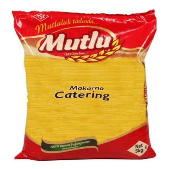 Mutlu Makarna Klasik Spagetti 5 KG ürün görseli 1
