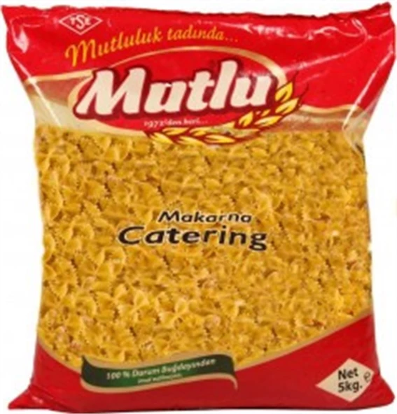 Mutlu Makarna Kelebek 5 KG ürün görseli 1