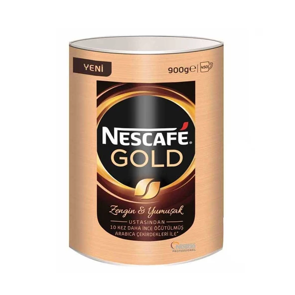 Nescafe Gold Hazır Kahve Teneke 900 G ürün görseli 1
