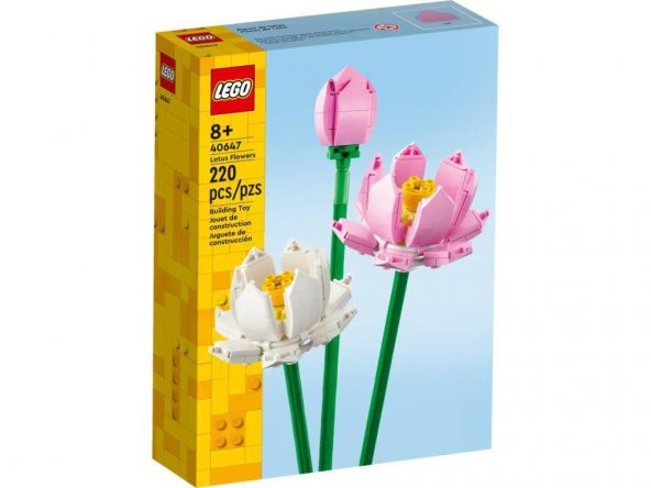 LEGO Seasonal 40647 Lotus Flowers ürün görseli 1