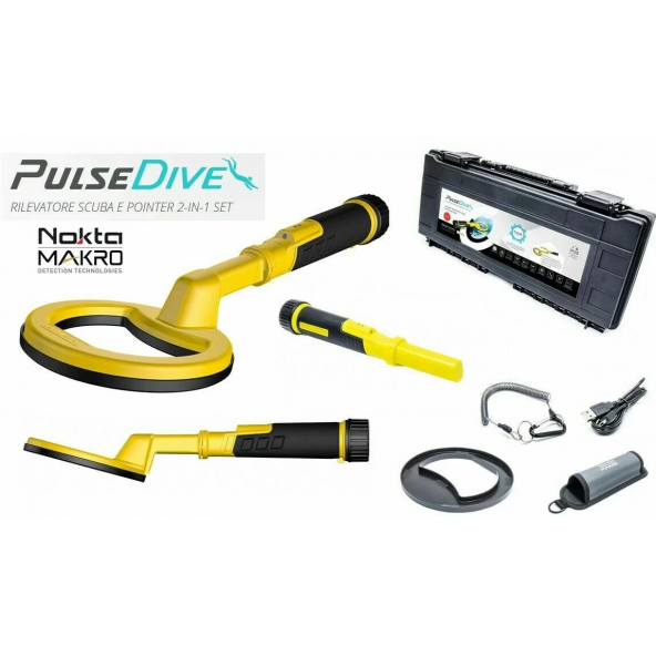 NOKTA PulseDive Scuba - İkili Pointer Set - Sarı ürün görseli 1