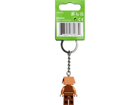 LEGO Minecraft 854244 Piglin Key Chain - Resim 2