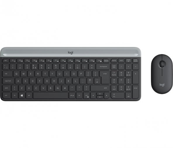 LOGITECH MK470 İnce Kablsz Klavye Mouse 920-009435 ürün görseli 1