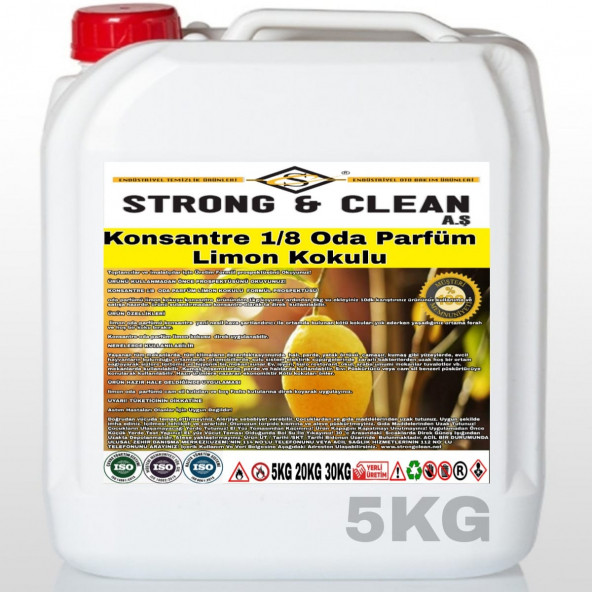 ODA PARFÜM KONSANTRE 1/8 LİMON KOKUSU ürün görseli 1