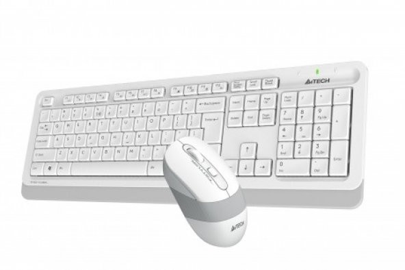 A4-TECH FG1010 Q Türkçe Beyaz Multimedya Set (Klavye-Mouse) FG1010/BEYAZ ürün görseli 1