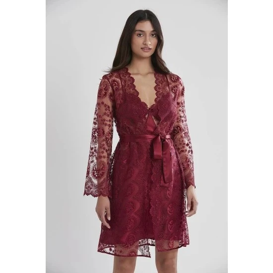 Pierre Cardin 6lı Dantelli Sabahlık Çeyiz Seti ürün görseli 1