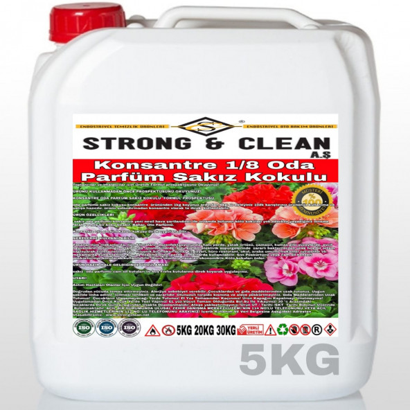 ODA PARFÜM KONSANTRE 1/8 SAKIZ KOKUSU 5KG ürün görseli 1