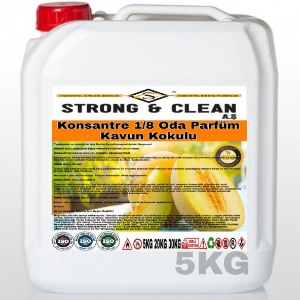 ODA PARFÜM KONSANTRE 1/8 KAVUN KOKUSU 5KG ürün görseli 1
