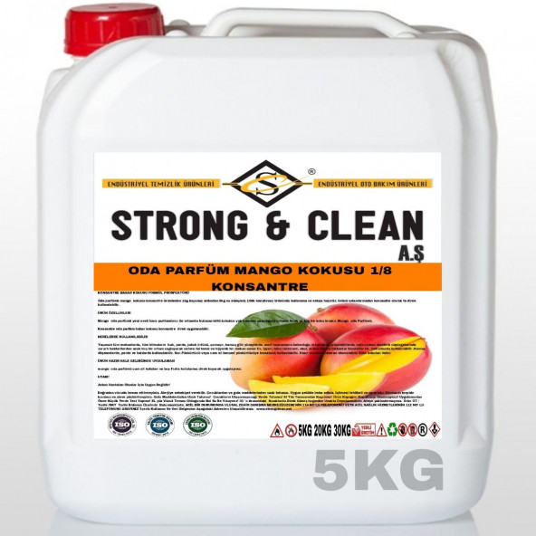 ODA PARFÜM KONSANTRE 1/8 MANGO KOKUSU 5KG ürün görseli 1
