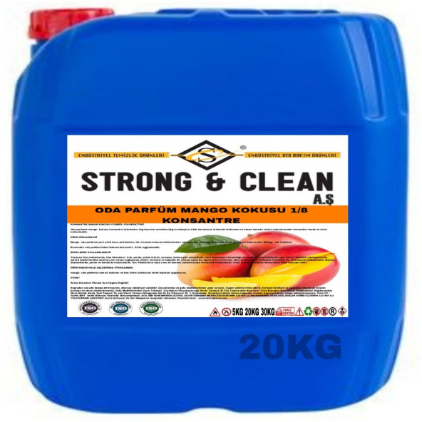 ODA PARFÜM KONSANTRE 1/8 MANGO KOKUSU 20KG ürün görseli 1