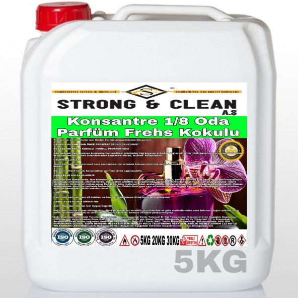 ODA PARFÜM KONSANTRE 1/8 FRESH KOKUSU 5KG ürün görseli 1