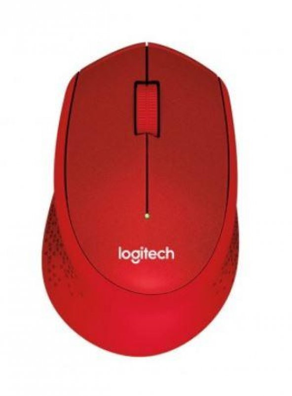 M330 Silent Plus USB Kablosuz Mouse Kırmızı (910-004911) ürün görseli 1