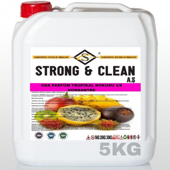 ODA PARFÜM KONSANTRE 1/8 TROPİKAL KOKUSU 5KG ürün görseli 1
