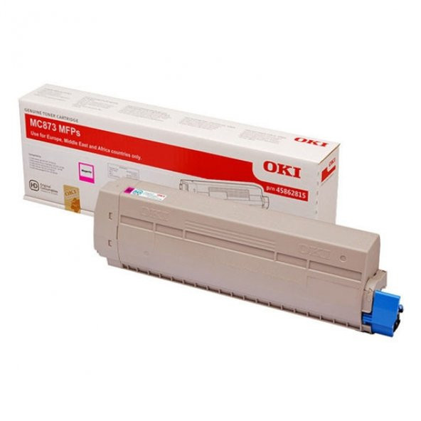 45862815 KIRMIZI TONER-M MC873 MC883 10.000 SAYFA ürün görseli 1
