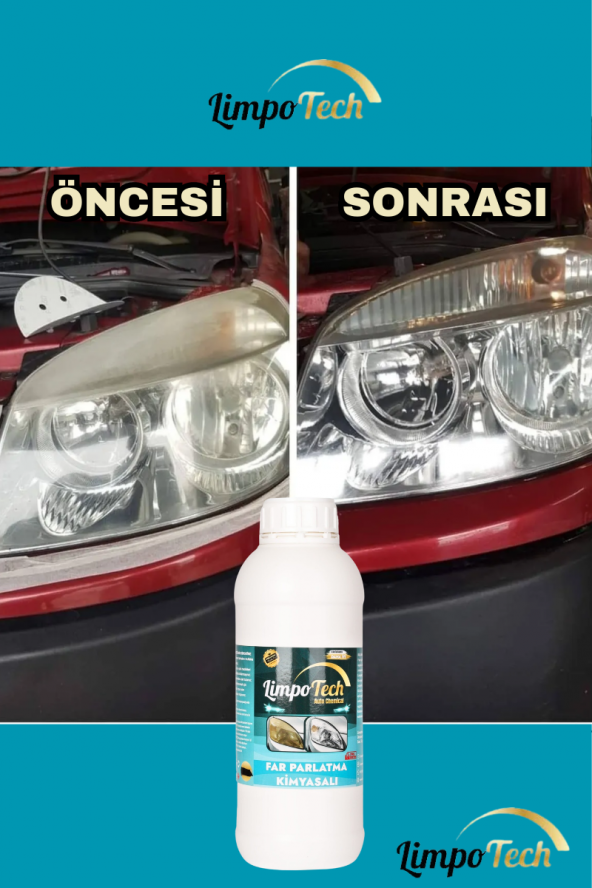 Yeni Nesil Buharlı Araba Far Temizleme Solüsyonu Far Parlatma Solüsyonu 250ml ürün görseli 1