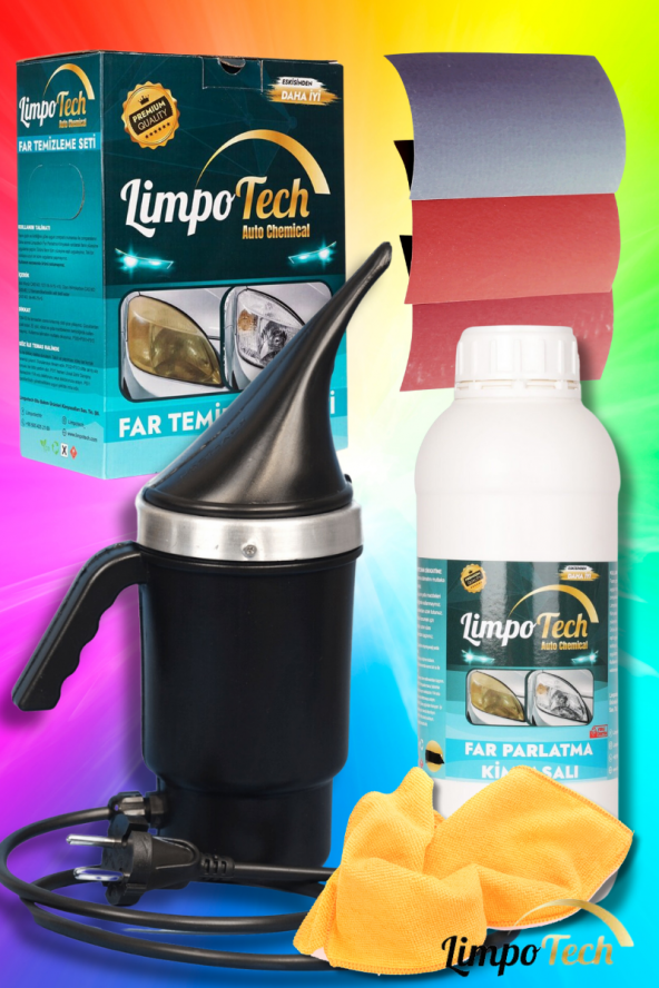 Buharlı Far Temizleme Far Parlatma Seti 250 ML ürün görseli 1