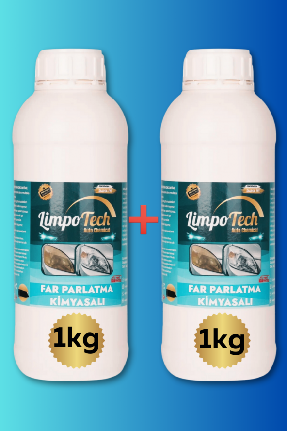 Buharlı Far Temizleme Sıvısı, Far Kimyasalı, Far Parlatıcı, Kloroform, Araba Farı Parlatıcı  2kg ürün görseli 1