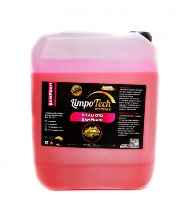 CİLALI OTO ŞAMPUANI 5 LT ürün görseli 1