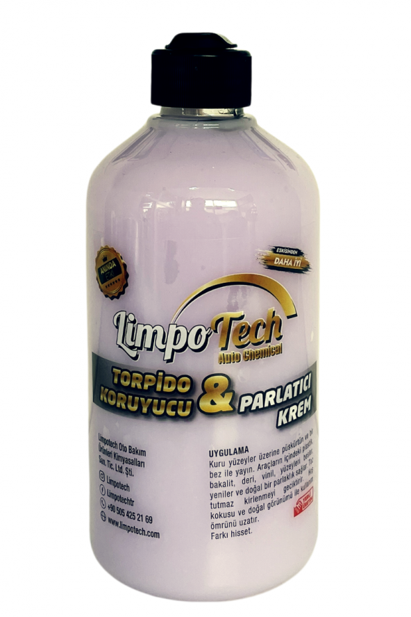 Torpido Parlatıcı Ve Bakım Kremi Parlak 500ML ürün görseli 1